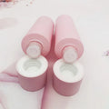 Luxury Matt Pink 4oz 100ml 120ml Empty Skincare Packaging Glass Cosmetic Lotion Pump Serum Toner Bottle
