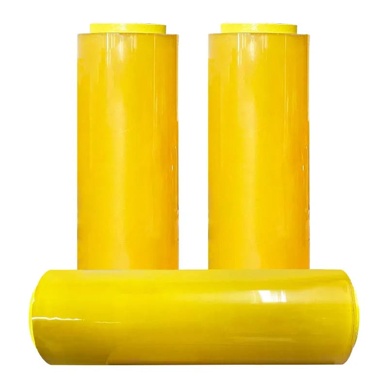 Food Grade Soft PVC Shrink Film Roll for Bread Pizza Cookie Milk Packaging Moisture Proof Transparent Casting Applications