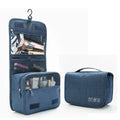 Medium Capacity Oxford Zipper Portable for Bag Waterproof Hanging Travel Cosmetic Organizer with Hook for Men/Women