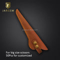 Scissors Packaging Optional Color Genuine Leather Scissors Holster Customizable Hair Scissors Case