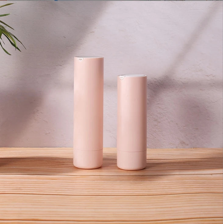 Replacement 30ml 50ml ABS Rotary Lift Pump Vacuum Bottle Plastic Core with Cork Seal for Cream Packaging
