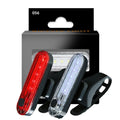 USB Rechargeable Ultra-Bright Red Rear Bike Tail Light Easy-to-Install Bicycle/Helmet Taillights for Cycling MegaBDM