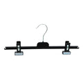 Foldable Black Plastic Sock Underwear Hanger for Kitchen Bathroom Wardrobe-Clips Lingerie Pants Dresses Bags
