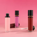 Frosted Classic Black Lip Gloss Custom Logo Long Lasting Liquid Matte Lipstick Vegan  Wholesale Empty Lip Gloss Tubes