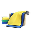 Double-Sided Custom Logo Quick-Dry Coral Fleece Microfiber 600gsm 800gsm Quick-Dry Auto Detailing Car Wash Drying Towel