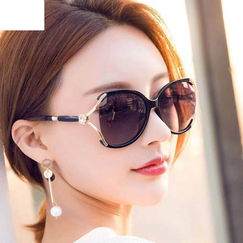 2021 Oversized Acetate Sunglassesgradient Polarized Lens Framewomen Sunglasses