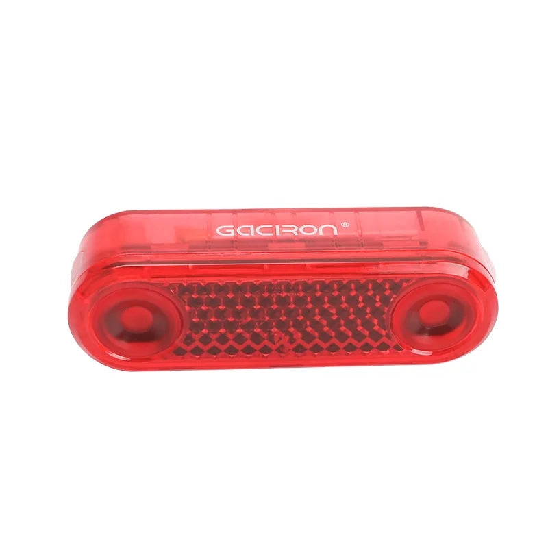 Gaciron Bike Taillight 200 Lumens Intelligent Working Back Light Smart Motion and Brake Function Rechargeable Bicycle Rear Light