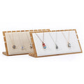 DIGU Custom Jewelry Display Stand for Gemstone and Diamond Showcase Solid Wood Jewelry Display Stand
