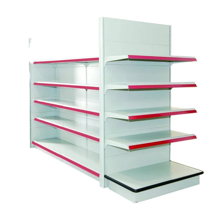 Gondola Single-sided Metal Shelving Units Supermarket Shelf Grocery Store Display Shelf
