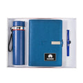 Corporate Gift Set Luxury Promotional A5 Custom logo Wireless Charging Planner Smart Notebook with Powerbank