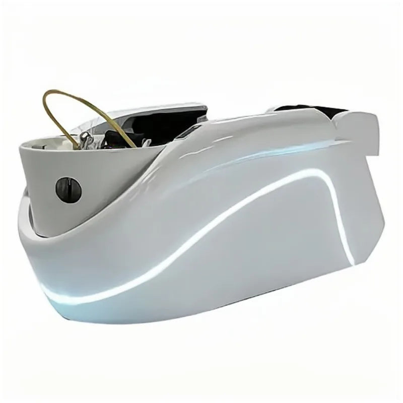 Salons No Plumbing With Bowl Beauty Salon Spa Massage Shampoo Beds Head Spa Beds with Electric Fumigator