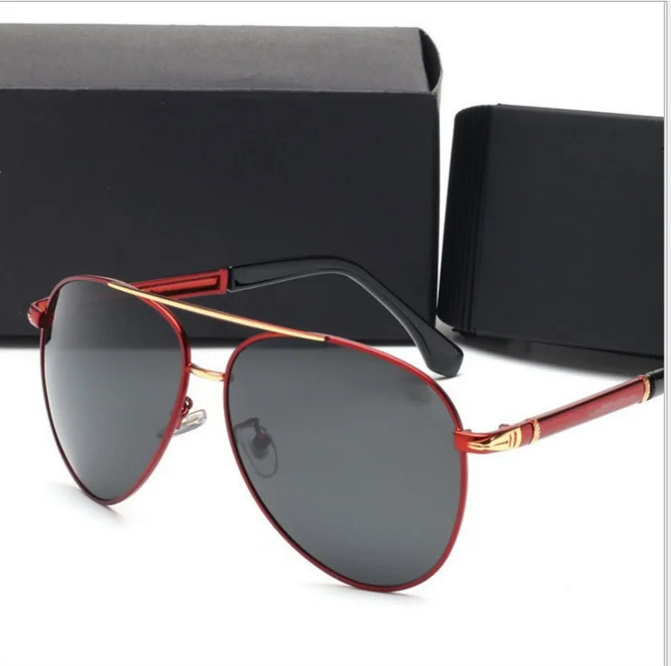 Newest Luxury Designer Famous Brands Classic Sun Glasses High End Men Driving Polarized Sunglasses Women Men 2024