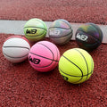 Mini Basketball Customized Logo and Color Composite Leather Kid Pink Basketball