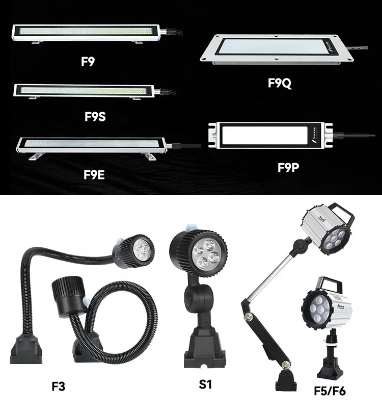 High Quality CNC Led Machine Work Light Aluminum Waterproof Led Tube Light Led Explosion-Proof Linear Working Light