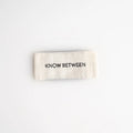 Eco-friendly Organic Cotton Fabric Tag Folded Sewing Clothing Labels Woven Cotton Neck