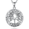 Merryshine Birthday Valentines Day 925 Sterling Silver Family Tree of Life Pendant Jewelry Necklace