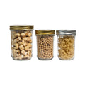 8oz 200ml Jelly Glass Canning Jars with Airtight Lid for Food Storage