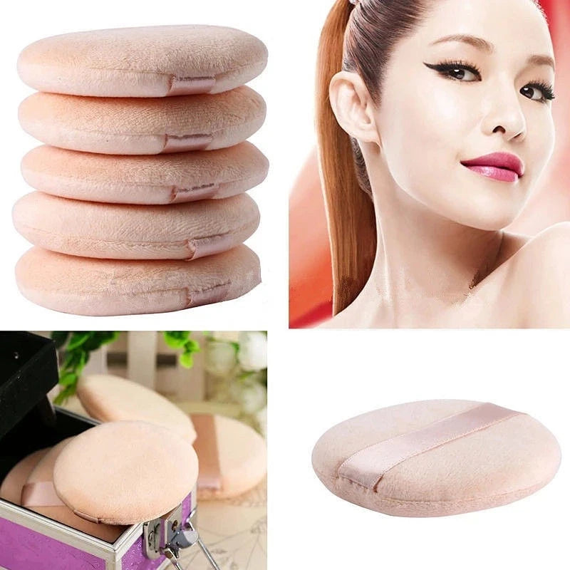 Wholesale Cosmetics Tools Special Loose Powder Puff Soft Material Natural Cosmetic Powder Puff Washable Makeup Puff NBC & SBC