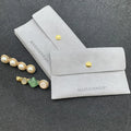 Suede Jewelry Envelope Bag with Customized logo