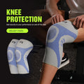 JINGBA 2023 New Arrival Knee Brace for Weightlifting Running Squatting Basketball Working Out Knee Compression Brace