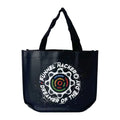 Custom Eco-Friendly Stylish Tote Non-Woven Durable Shopping Bag Hot Curved Corners Letter Pattern Laminated Recycled Durable