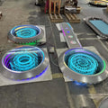Professional Infinity Mirror Stage Lights - Perfect for Nightclub Parties Bar Decor & Family Events