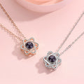 Collar Te Amo 100 Idiomas Rose Gold Plated  Custom Projection Necklace  I Love You 100 Languages Six Star Necklace