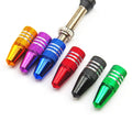 Presta Bike Valve Caps Aluminum Anodized Bike Air Dust Caps Used on Presta/French Valves Road MTB Mountain Bikes