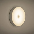 Smart Led Motion Sensor Night Light Lamp Rechargeable 6 LED Round White Led Small Night Light