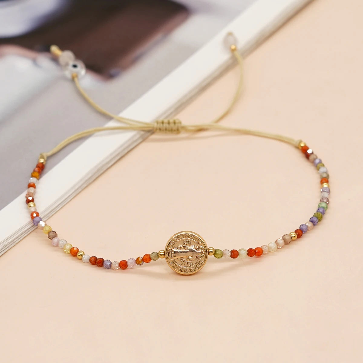 Go2boho New in Friendship Bracelets for Women Boho Summer Fashion Jewelry Mixed Natrual Stone Crystal Bead Handmade Gift