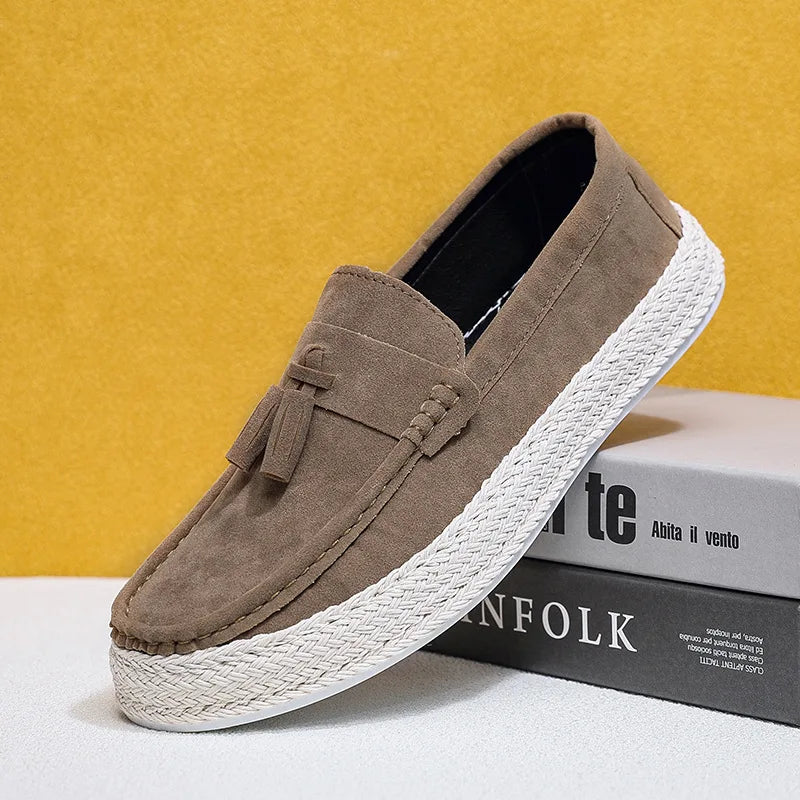 Fashion Breathable Men's Shoes Men's Casual Running Shoes Students Knitting Shoes Male