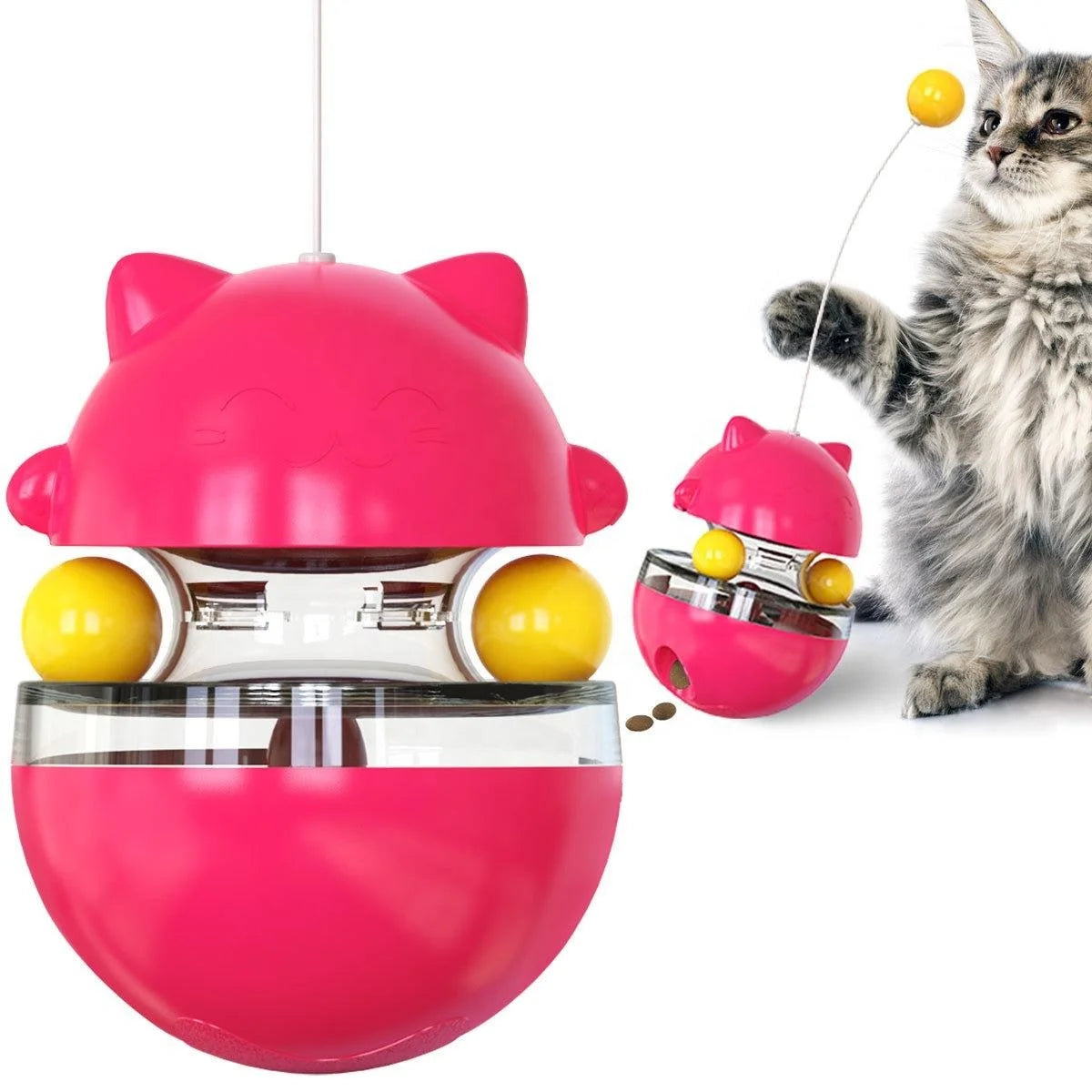 Wholesale Hot Sales Funny Inverted Cat Dispenser Indoor Pet Interactive Cat Toy