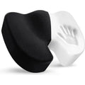 Slow Rebound Seat Cushion Memory Foam for Long Sitting Hours Office Sedentary Cushion Back Pain Sciatica Buttock Massage Pillow