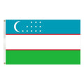 3X5FT Vivid Color and UV Fade Resistant All Different Countries Professional Flag Factory Uzbekistan Flag