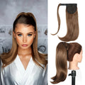 AliLeader Synthetic Hair 16 Inches Flipped Thick Curly Tails Women Girls Retro Ponytail Extensions