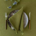 100% France Pure Linen Durable Washable Classic Soft for Home and Wedding Use Napkins