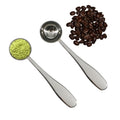 HARD Eco-Friendly Metal Kitchen Coffee & Tea Spoon with Long Handle Scoop 18/8 Stainless Steel 7.5ml Capacity