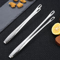 Wholesale Stainless Steel Food Tongues Metal Barbecue Clip Sugar Tong Minimum Order 10pcs