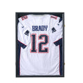 Sports Jersey Frame Display Case Lockable Jersey Display Frame with 98% UV Protection for Football Hockey Soccer Uniform