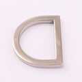 30mm Zinc Alloy Metal Flat Bag Accessories d Ring Buckle