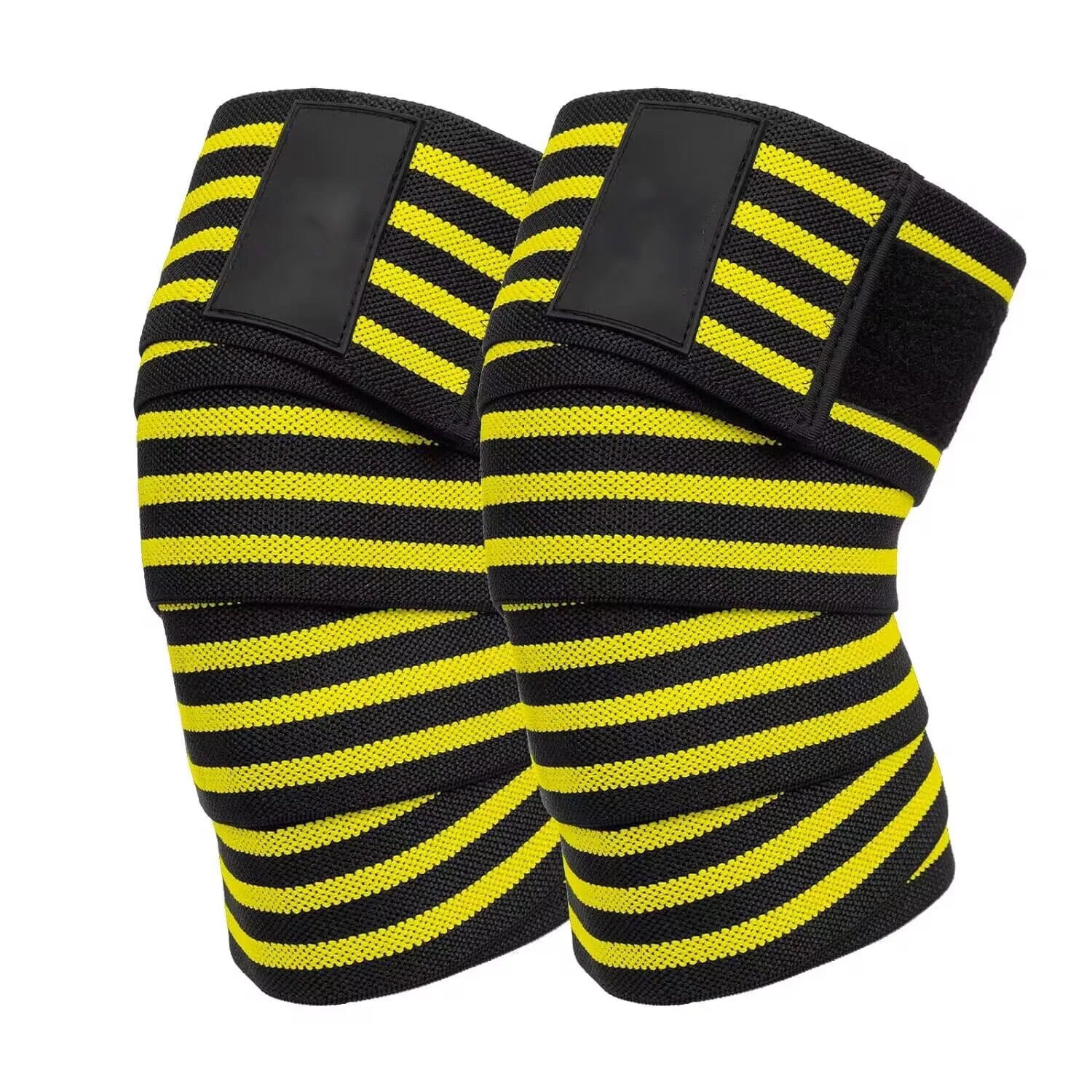 Adjustable Neoprene Elastic Breathable Knee Protector Belt Men's Sports Bandages for Weightlifting Training Fitness Safety