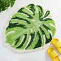 Wavy Mirror Tufted Abstract Bedroom Art Melting Customizable Non-Slip Extra Thick Modern Rug