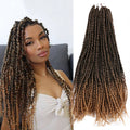 Passion Twist Hair Ombre Color Water Wave Crochet Hair Bohemian Curl Pre Passion Twist Synthetic Crochet Braids Hair