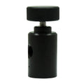 Black Aluminum Refill Adapter CGA320 Thread Co2 Cylinder for Soda Club Tank Stream Cartridges  with 1/8 NPT Hole