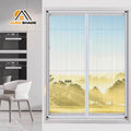Best-Selling Factory Detachable Pleated Retractable Insect Screen Door Kit Modern Design Folding Mosquito Net Anti-Insects