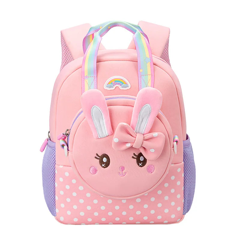 2023 Fashion Cartoon Students Toddler Schoolbag Load Reduction Spine protection Shoulder Bag  Children School Bags