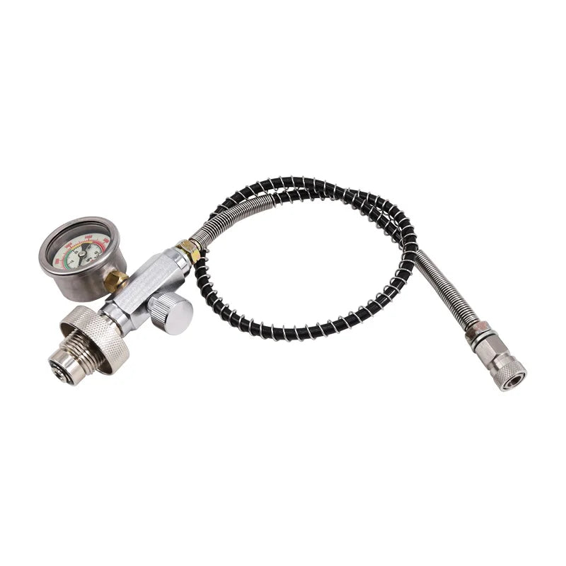 New Upgrade for Paintball Accessories Filling Station Charging Adapter with Din 232/300Bar Connector for PCP Refill Scba Tank