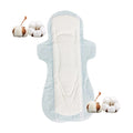 Factory-Produced Natural Organic Cotton Sanitary Pads Breathable Absorbent Disposable Winged 240mm Size Super High Comfortable