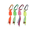 6pcs/Bag Wood Shrimp Hook Hat Cover Squid Hook Box Protect Fishing Tackle Shrimp Umbrella Hook Hat Box Protector Fishing Tackle