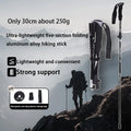Trekking Poles Nordic Walking Poles Aluminum Trekking Sticks Foldable Hiking Pole Folding Hiking Stick Walking Sticks